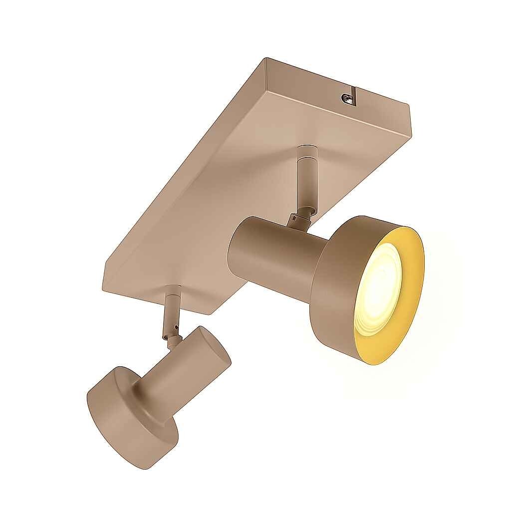 Freelight spot Lunata - 2 lichts - 30 x 15 cm - beige
