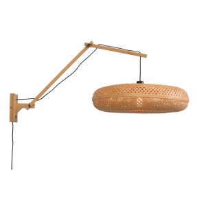 GOOD&MOJO wandlamp Palawan – bruin – Ø60cm