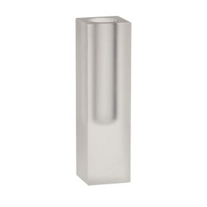 Hübsch vaas Block – kristal – ø5xh18cm