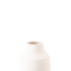 J-Line vaas Ruby – steengoed – wit