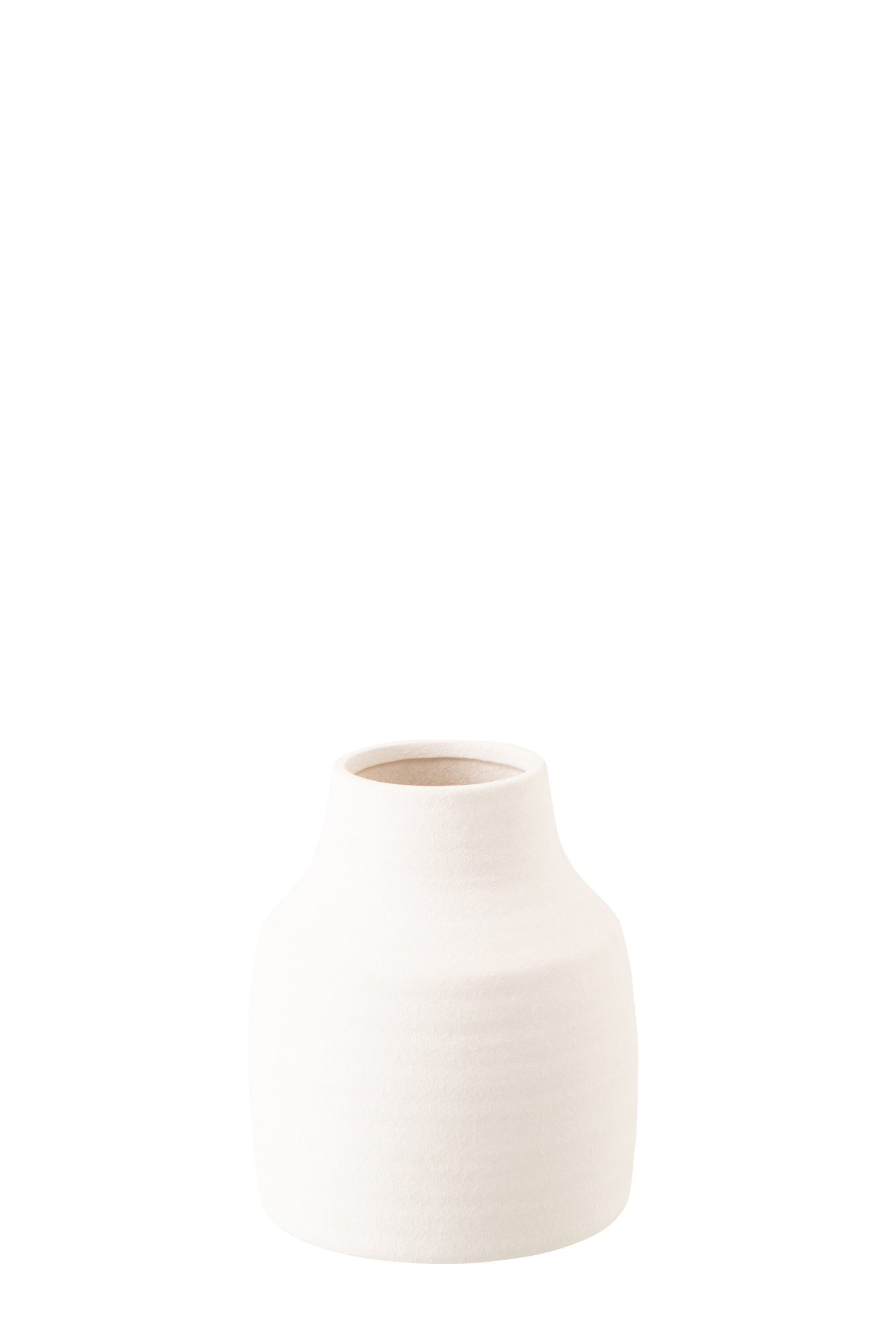 J-Line vaas Ruby - steengoed - wit