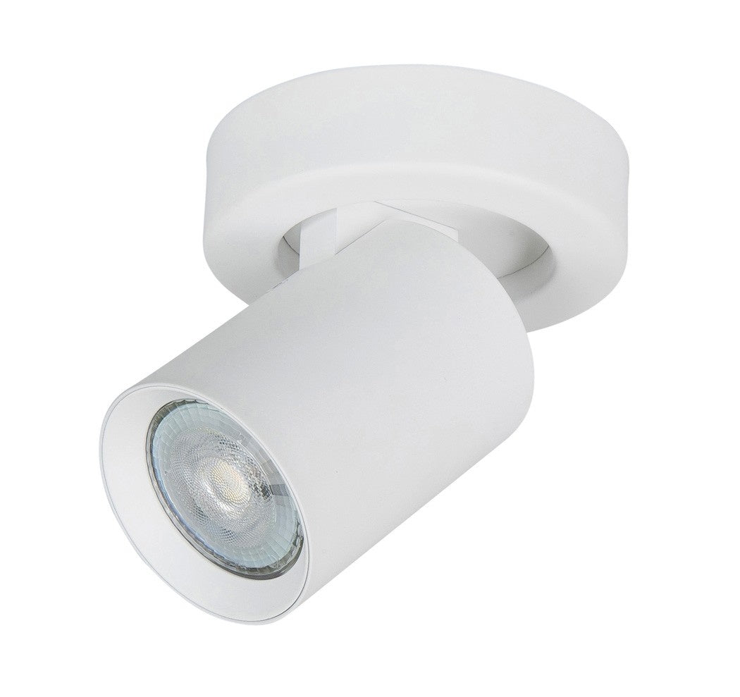 Highlight spot Oliver - 1 lichts - 10 x 13 cm - wit