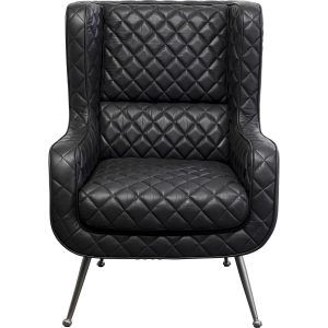 Kare Design Fauteuil Nonna zwart