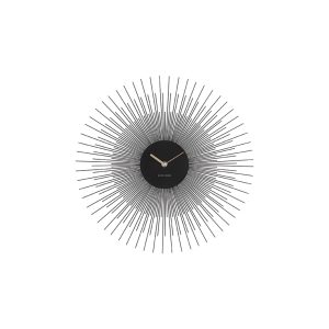 Karlsson wandklok – zwart – Ø45cm Karlsson wandklok – zwart – Ø45cm