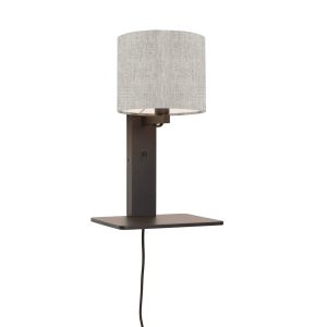 GOOD&MOJO wandlamp Andes – zwart – 19x24x36cm