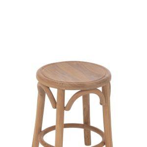 J-Line kruk Ali – teak hout – naturel