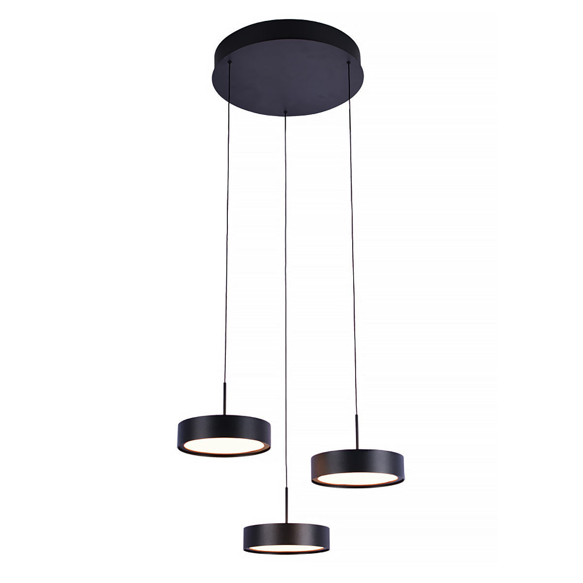 Freelight hanglamp Alieno - 3 lichts - 33 x 150 cm - beige