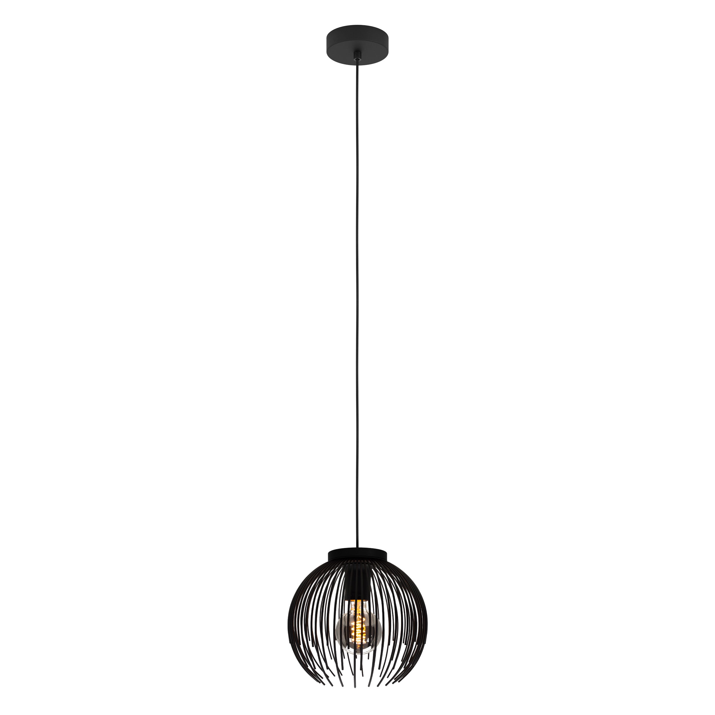 EGLO hanglamp Venezuela-A - E27 - Ø 23,5 cm - Zwart