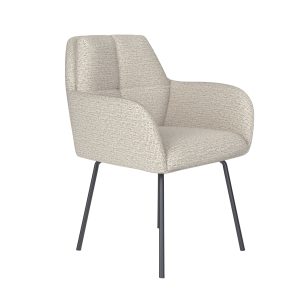 Housecraft Living Pete Eetkamerstoel Metaal Off-White – Beige Housecraft Living Pete Eetkamerstoel Metaal Off-White – Beige