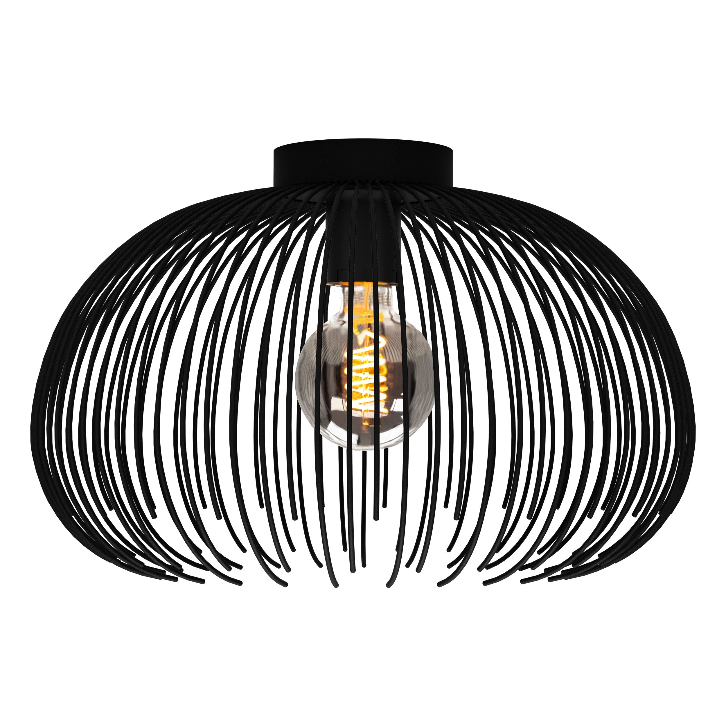 EGLO plafondlamp Venezuela-A - E27 - Ø 38,5 cm - Zwart