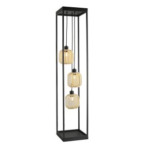 HOME DELUXE Vloerlamp ZITA – Zwart