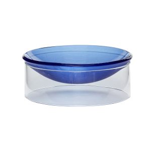 Hübsch kom Flow – glas – ø16xh7cm