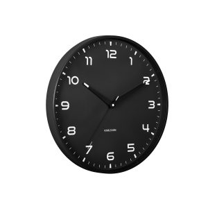 Karlsson wandklok Orgullo – zwart – Ø40cm Karlsson wandklok Orgullo – zwart – Ø40cm