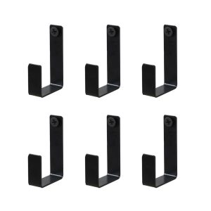 HOME DELUXE kledinghaak voor akoestisch paneel RASTO – set van 6
