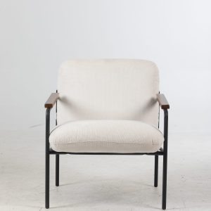 FurniLux Jara Lounge stoel – wit – 68.5×72.5×82 cm FurniLux Jara Lounge stoel – wit – 68.5×72.5×82 cm