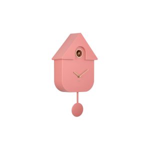 Karlsson wandklok Modern Cuckoo Oro – roze – 21.5×8.5x41cm Karlsson wandklok Modern Cuckoo Oro – roze – 21.5×8.5x41cm