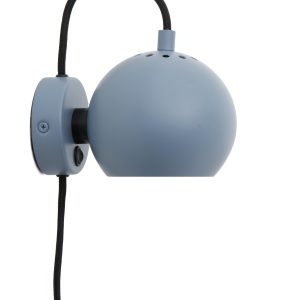 Frandsen wandlamp Ball – blauw – 18x18x15cm Frandsen wandlamp Ball – blauw – 18x18x15cm
