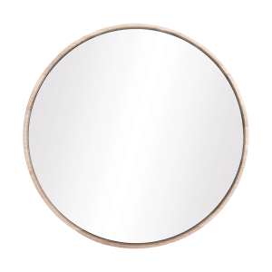Gazzda Look Mirror Ronde Eikenhouten Wandspiegel Ø 22 cm – Whitewash Gazzda Look Mirror Ronde Eikenhouten Wandspiegel Ø 22 cm – Whitewash