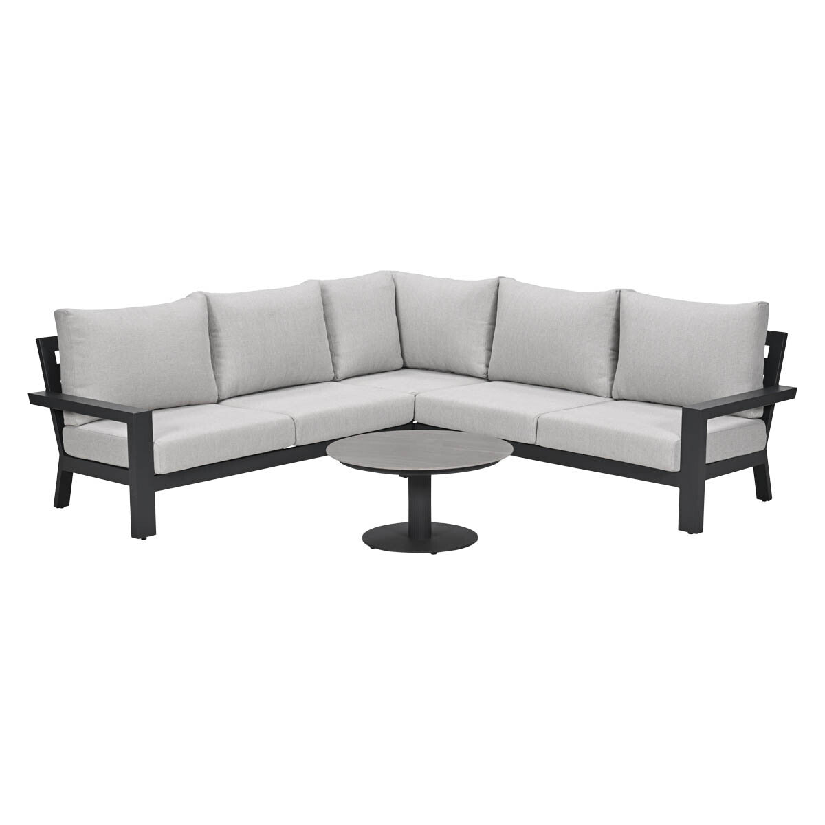 Garden Impressions Loungeset Sorelli 4-delig - donker grijs