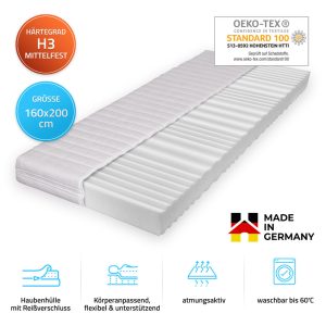 Home Deluxe ORTHO BASIC matras 160 x 200 cm Home Deluxe ORTHO BASIC matras 160 x 200 cm