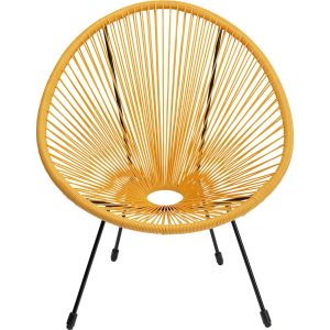 Kare Design Tuinfauteuil Acapulco geel Kare Design Tuinfauteuil Acapulco geel