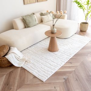 Interieur05 Scandinavisch vloerkleed Bjorn creme/wit Interieur05 Scandinavisch vloerkleed Bjorn creme/wit