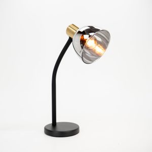 EGLO tafellamp Macere – bureaulamp – e14 – 34 cm – zwart/goud EGLO tafellamp Macere – bureaulamp – e14 – 34 cm – zwart/goud