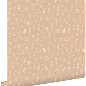 ESTAhome behang bloemmotief licht terracotta – 53 cm x 10.05 m – 13975 ESTAhome behang bloemmotief licht terracotta – 53 cm x 10.05 m – 13975