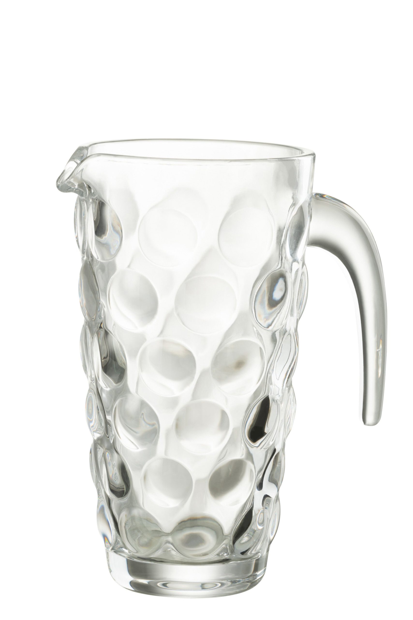 J-Line karaf Bubble karaf - glas - transparant