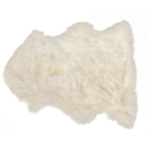 Kare Design Schapenleer Heidi 85x65cm wit