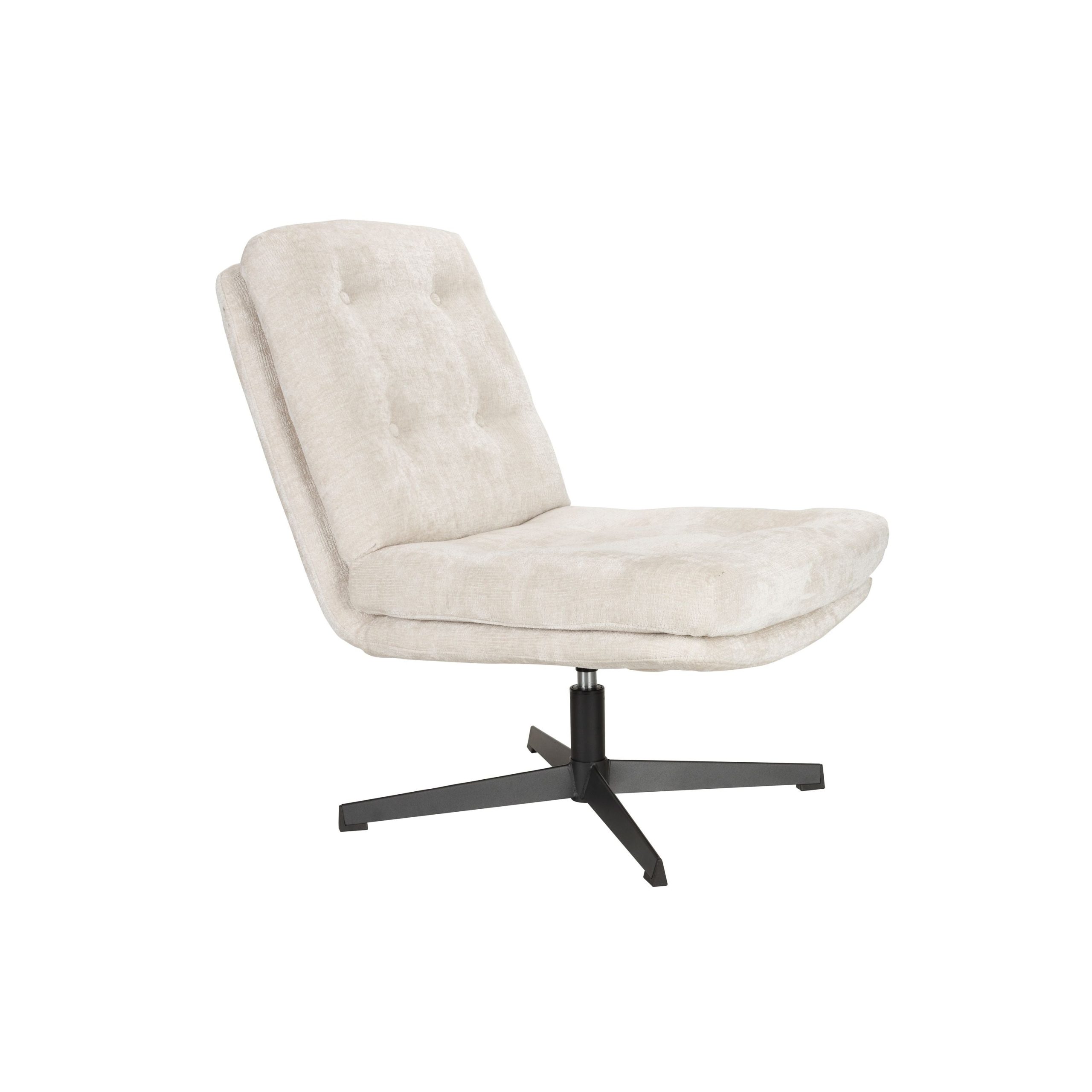 Housecraft Living Kai Loungestoel/ fauteuil Off White