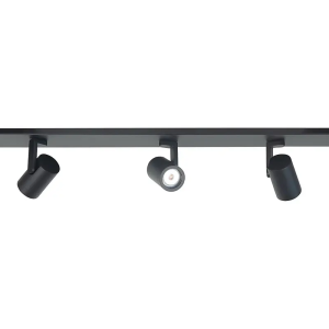 Highlight spot HALO – 5 lichts – 118 x 16 cm – zwart