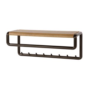 Giga Meubel Kapstok Luno – Bruin Metaal – 8-Haaks – 80x30x33cm Giga Meubel Kapstok Luno – Bruin Metaal – 8-Haaks – 80x30x33cm