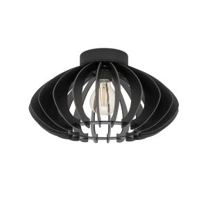 EGLO plafondlamp Cossano 3 – e27 – ø38 cm – hout – zwart EGLO plafondlamp Cossano 3 – e27 – ø38 cm – hout – zwart