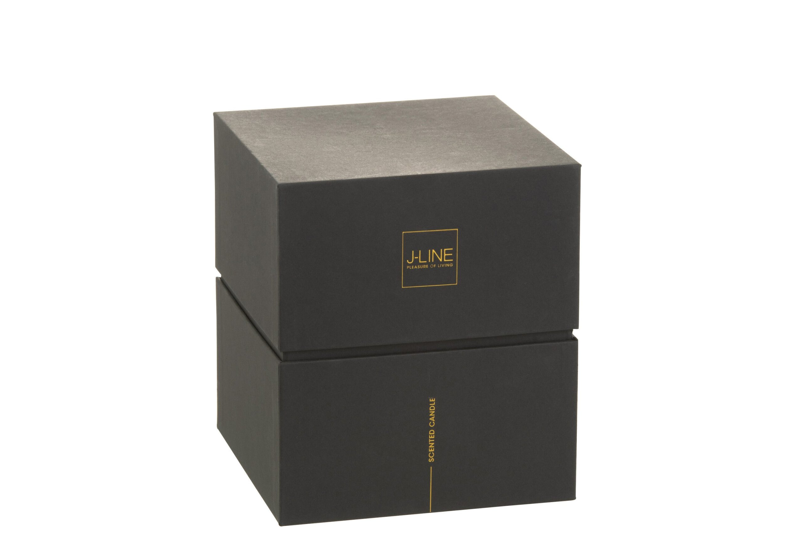 J-Line geurkaars Noa - Herbal Serenity - glas - groen - large - 60U