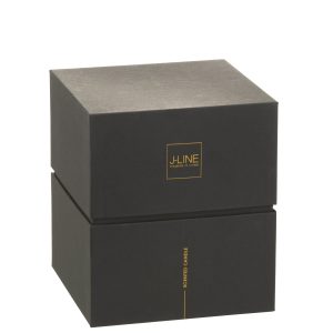 J-Line geurkaars Noa – Spicy Twilight – glas – zwart – large – 60U J-Line geurkaars Noa – Spicy Twilight – glas – zwart – large – 60U