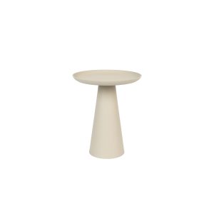 Housecraft Living Ringar Bijzettafel Rond 34,5×34,5 cm Metaal Wit