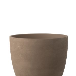 J-Line bloempot Rond – keramiek – taupe – extra large J-Line bloempot Rond – keramiek – taupe – extra large