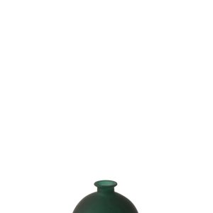 J-Line vaas Bal – glas – groen – small – Ø 16 cm