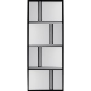 Kare Design Spiegel Brick zwart 182x71cm Kare Design Spiegel Brick zwart 182x71cm