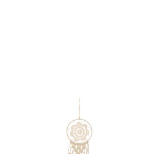 J-Line dromenvanger Macrame – katoen – ecru – small