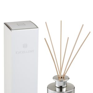 J-Line geurstokjes Excellent – Cotton Candy – glas – zilver – 150 ml J-Line geurstokjes Excellent – Cotton Candy – glas – zilver – 150 ml
