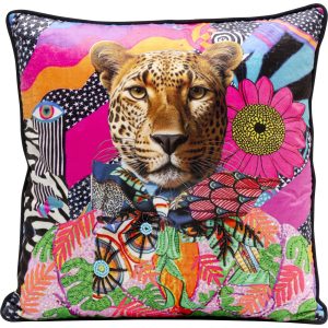 Kare Design Kussen Fantasy luipaard