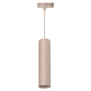 Highlight hanglamp Trackline – 1 lichts – 5.5 x 150 cm – beige