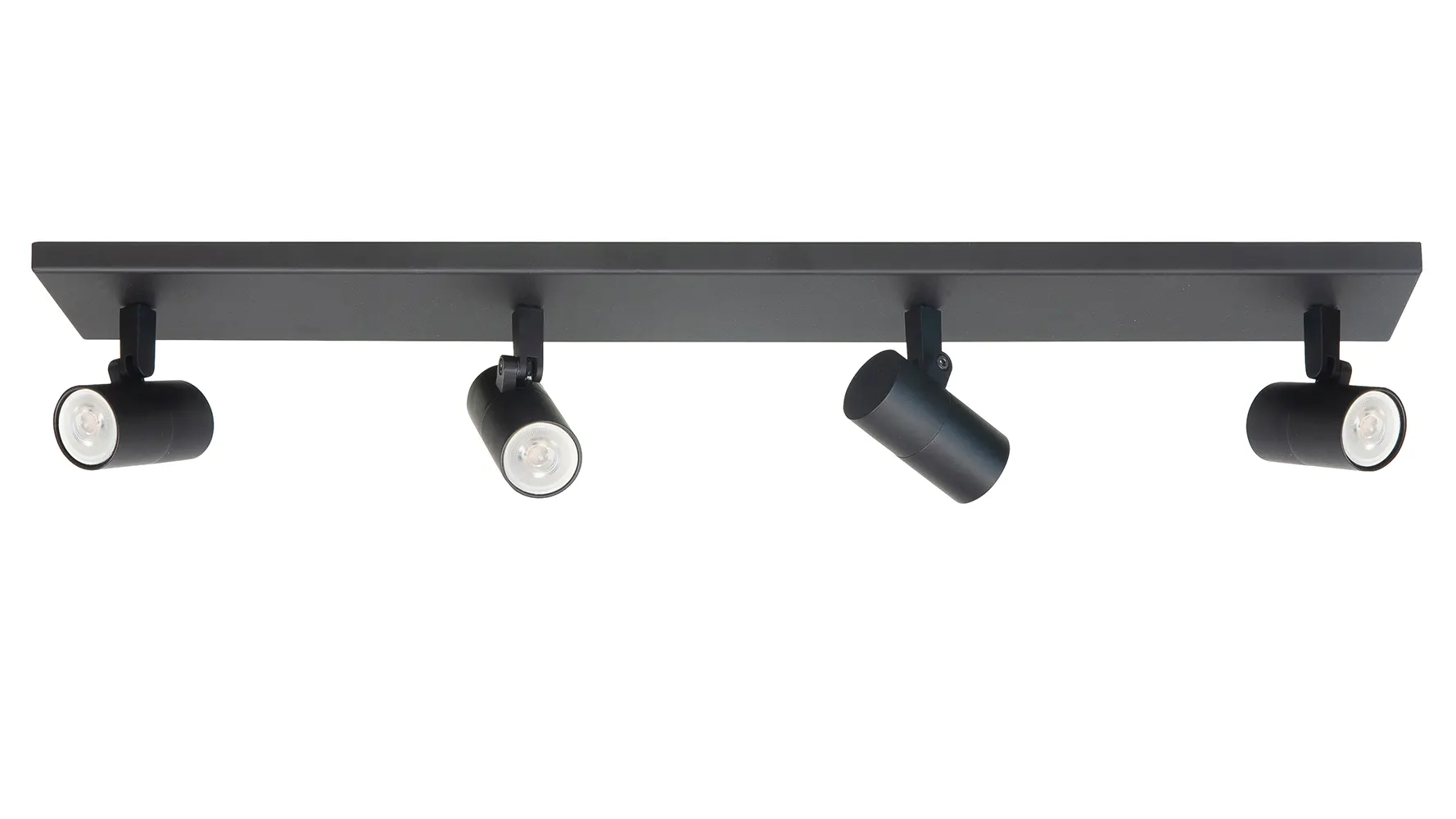 Highlight spot Picollo - 4 lichts - 65 x 11 cm - zwart