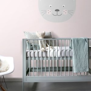 ESTAhome muursticker dierenkoppen lichtgrijs – 70 x 58 cm – 158970 ESTAhome muursticker dierenkoppen lichtgrijs – 70 x 58 cm – 158970