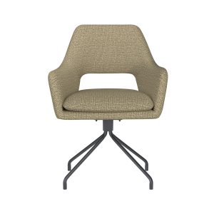 Housecraft Living Mos Eetkamerstoel Draaibaar Metaal Spider Pistache g