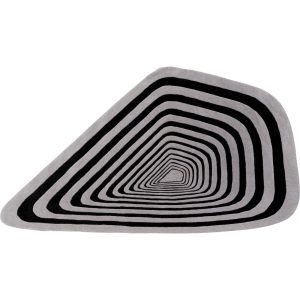 Kare Design Vloerkleed Electric Diamond 240x170cm zwart en wit Kare Design Vloerkleed Electric Diamond 240x170cm zwart en wit