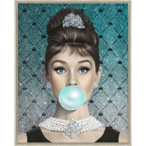 Kare Design Schilderij diva bubbel 80x120cm