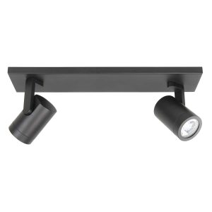 Highlight spot HALO – 2 lichts – 40 x 15 cm – zwart